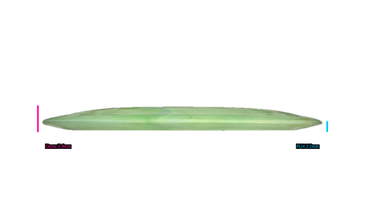 USED Discraft ESP Scorch Distance Driver Profile View