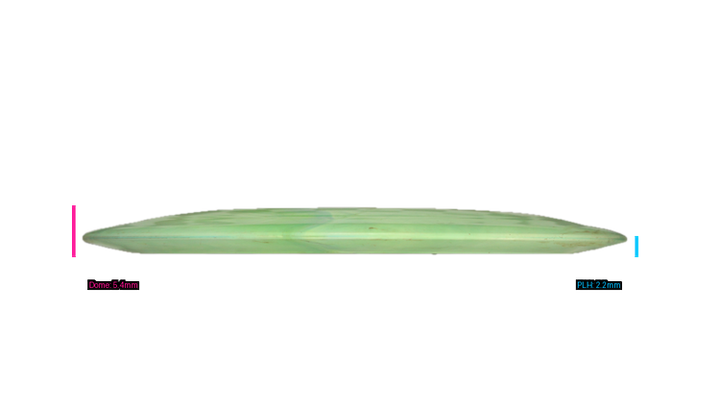 USED Discraft ESP Scorch Distance Driver Profile View