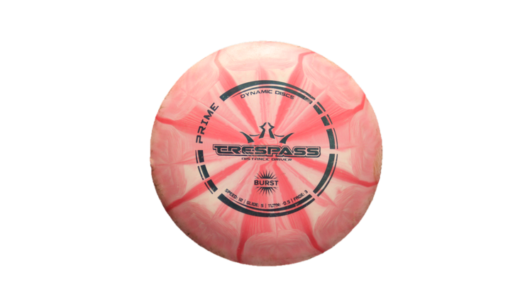 USED Dynamic Discs Prime Burst Trespass Distance Driver Front View