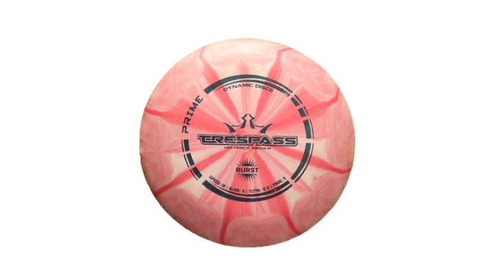 USED Dynamic Discs Prime Burst Trespass Distance Driver Front View
