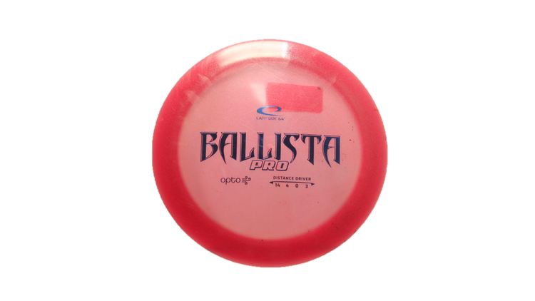 USED Latitude 64 Opto Air Ballista Pro Distance Driver Front View