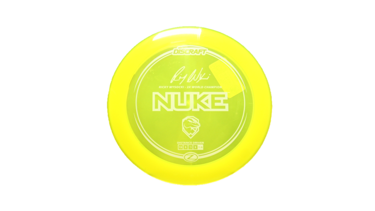 USED Discraft Z Nuke Distance Driver Front View