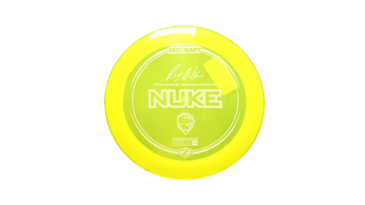 USED Discraft Z Nuke Distance Driver Front View
