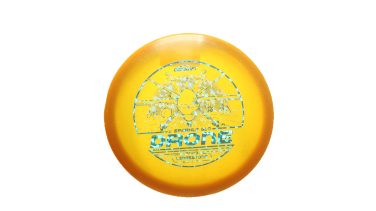 USED Discraft Glo Z Sparkle Drone Midrange Front View