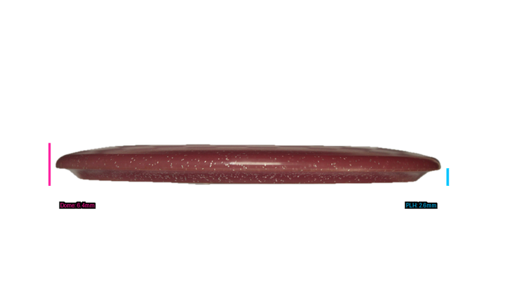 USED Discraft Glo Z Sparkle Drone Midrange Profile View