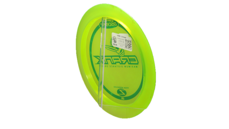 USED Discraft Z Crank Distance Driver Back View