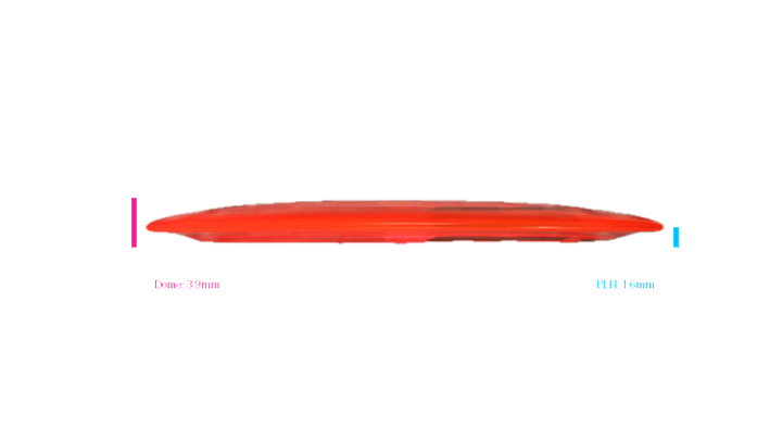 USED Dynamic Discs Lucid Defender Distance Driver Profile View