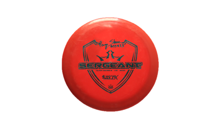 USED Dynamic Discs Fuzion-X Sergeant Distance Driver Front View