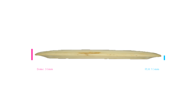 USED Dynamic Discs Lucid Sheriff Distance Driver Profile View