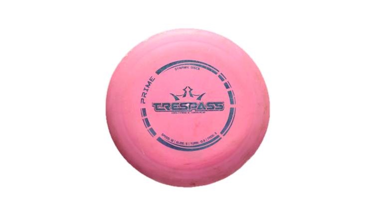 USED Dynamic Discs Prime Trespass Distance Driver Front View