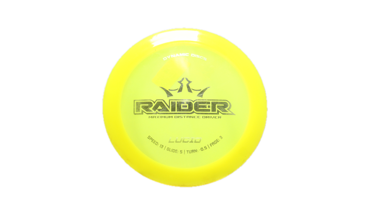 USED Dynamic Discs Lucid Raider Distance Driver Front View