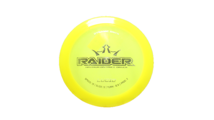USED Dynamic Discs Lucid Raider Distance Driver Front View