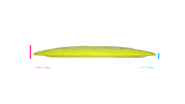 USED Dynamic Discs Lucid Raider Distance Driver Profile View