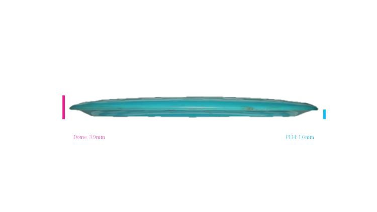 USED Dynamic Discs Fuzion Sergeant Distance Driver Profile View