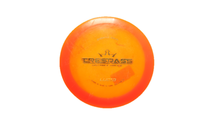 USED Dynamic Discs Lucid Trespass Distance Driver Front View