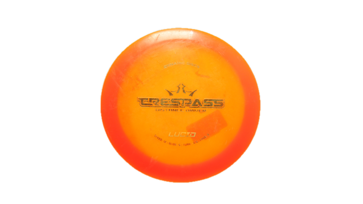 USED Dynamic Discs Lucid Trespass Distance Driver Front View