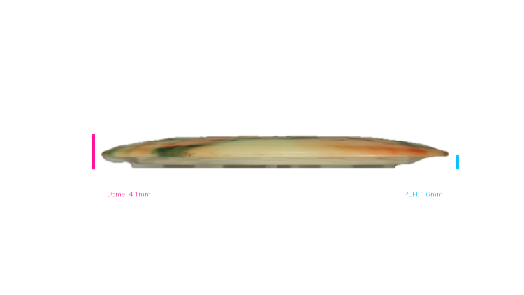 USED Discmania Neo Enigma Distance Driver Profile View