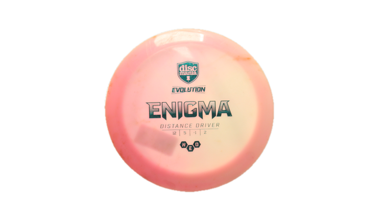 USED Discmania Neo Enigma Distance Driver Front View