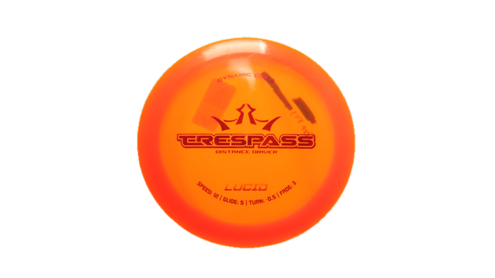 USED Dynamic Discs Lucid Trespass Distance Driver Front View