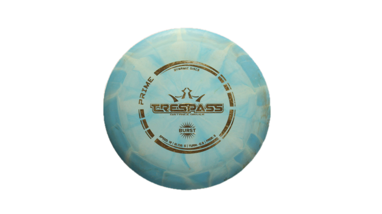 USED Dynamic Discs Prime Burst Trespass Distance Driver Front View