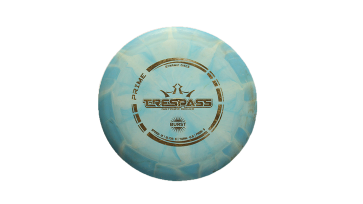 USED Dynamic Discs Prime Burst Trespass Distance Driver Front View
