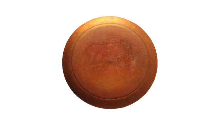 USED Dynamic Discs Fuzion Sheriff Distance Driver Front View