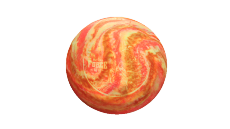 USED Discraft Glo Z Force Distance Driver Front View