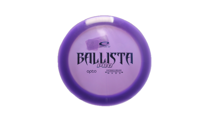 USED Latitude 64 Opto Ballista Pro Distance Driver Front View