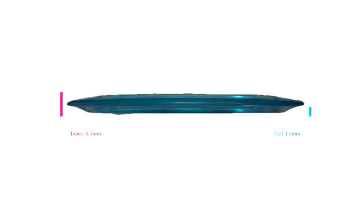 USED Dynamic Discs Lucid Criminal Distance Driver Profile View