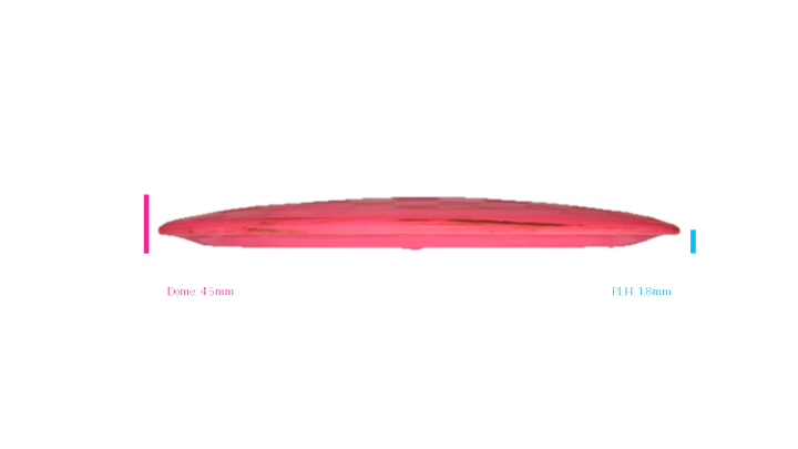 USED Finish Line Discs Radiant Interval Distance Driver Profile View