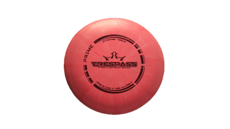 USED Dynamic Discs Prime Trespass Distance Driver Front View