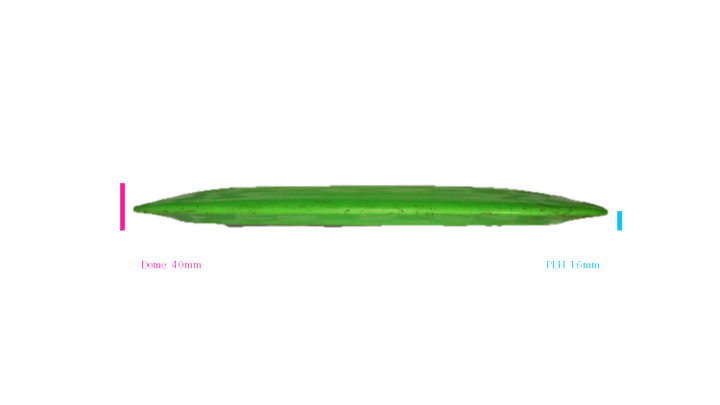 USED Discraft Z Nuke Distance Driver Profile View
