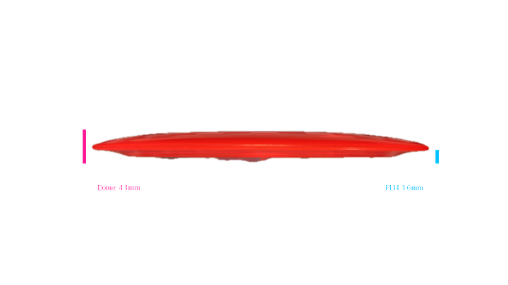 USED Dynamic Discs Lucid Sheriff Distance Driver Profile View
