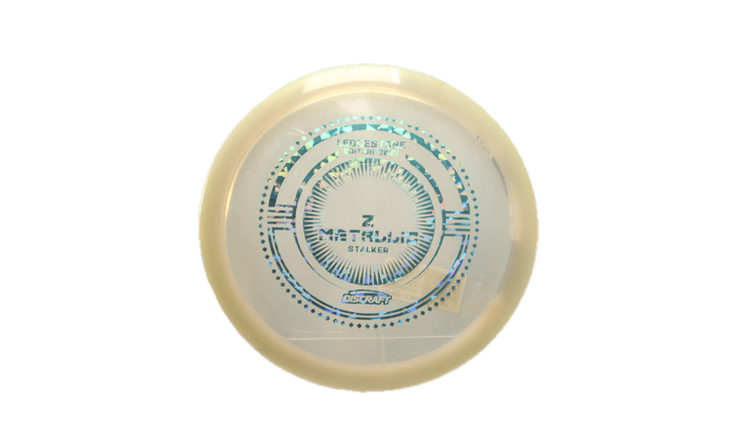 USED Discraft Z Metallic Stalker Fairway Driver Front View