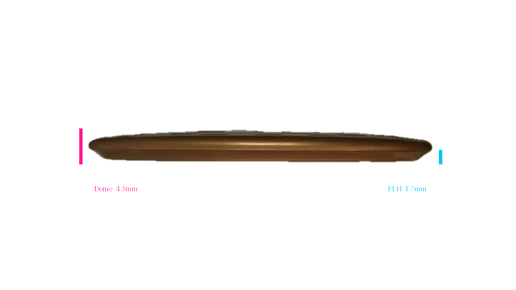 USED Latitude 64 Gold Claymore Midrange Profile View