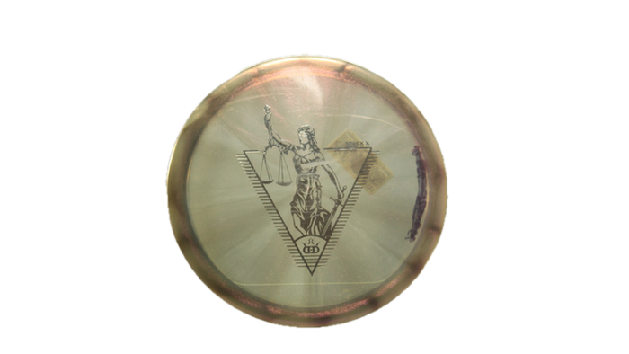 USED Dynamic Discs Lucid Glimmer Justice Midrange
