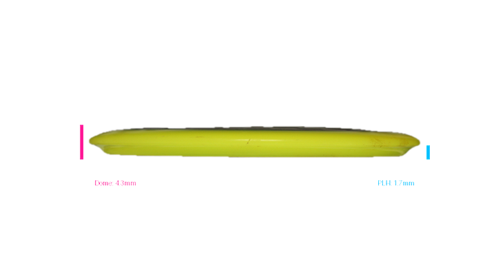 USED Westside Discs VIP Warship Midrange Profile View