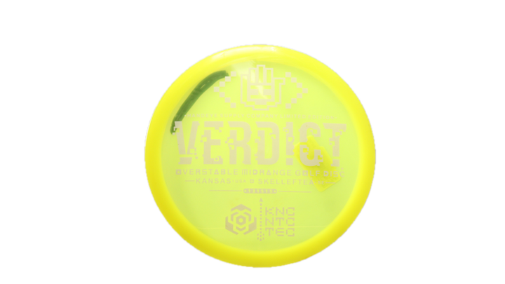 USED Dynamic Discs Lucid Verdict Midrange Front View
