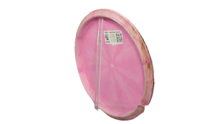 USED Dynamic Discs Classic Burst Verdict Midrange Back View