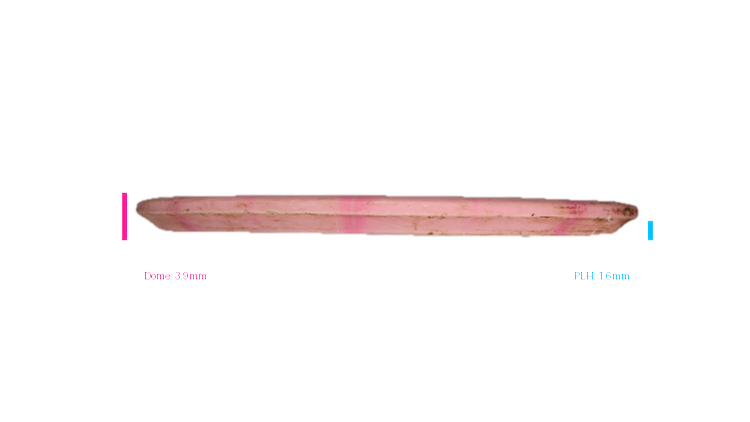 USED Dynamic Discs Classic Burst Verdict Midrange Profile View