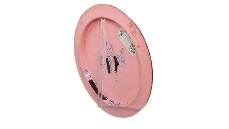 USED Dynamic Discs Fuzion Freedom Distance Driver Back View