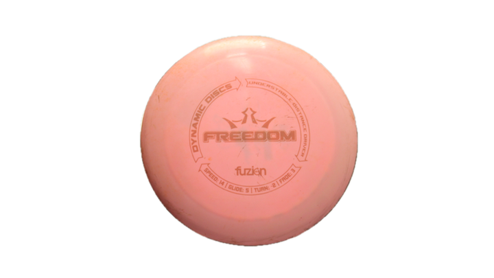 USED Dynamic Discs Fuzion Freedom Distance Driver Front View