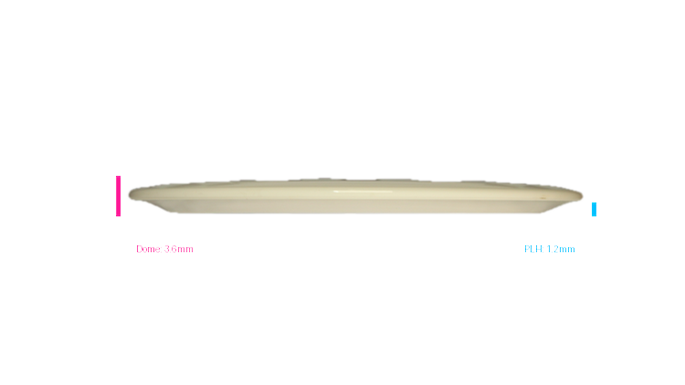USED Dynamic Discs Fuzion Felon Fairway Driver Profile View
