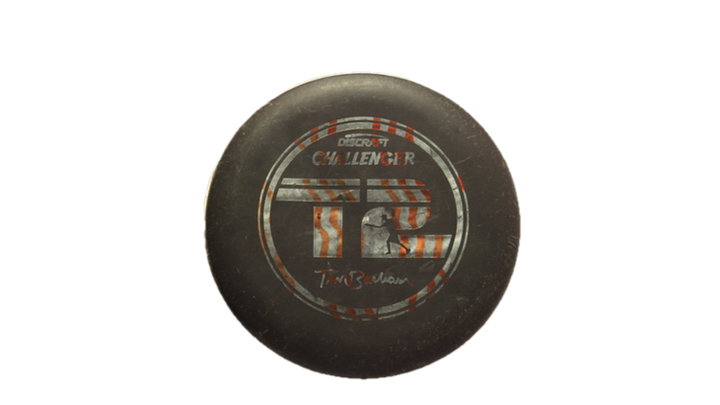 USED Discraft Rubber Blend Challenger Putter Front View