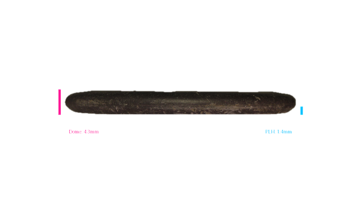 USED Discraft Rubber Blend Challenger Putter Profile View