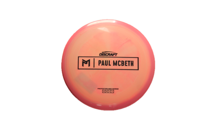 USED Discraft Paul McBeth Malita Midrange Front View