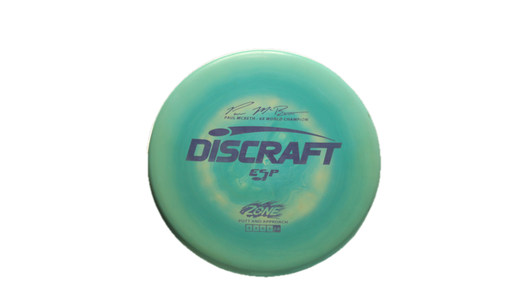 USED Discraft ESP Zone Putter Front View