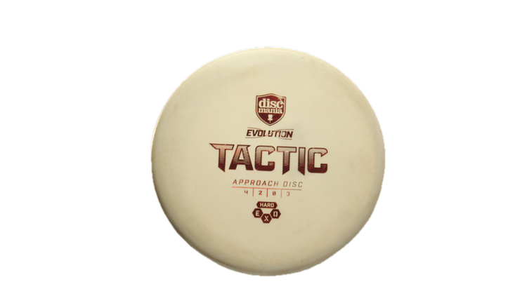 USED Discmania Hard Exo Tactic Putter Front View