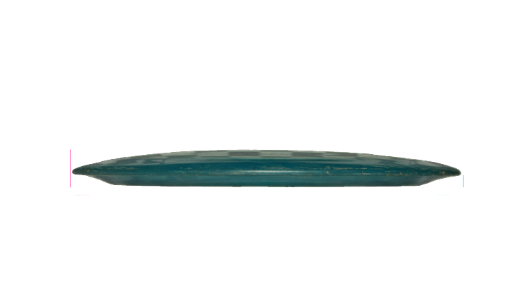 USED Discraft Z Force Distance Driver Profile View