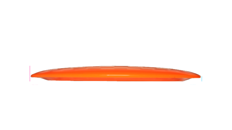USED Dynamic Discs Lucid Trespass Distance Driver Profile View
